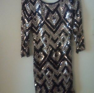 Sequin party dress size S